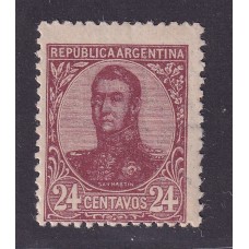 ARGENTINA 1908 GJ 285 ESTAMPILLA NUEVA CON GOMA U$ 4,50